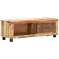 Preview: TV-Schrank 100x30x33 cm Altholz Massiv