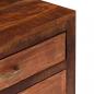 Preview: Sideboard 118x30x75 cm Massivholz Mango