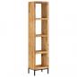 Preview: Bücherregal 40 x 30 x 175 cm Mango Massivholz