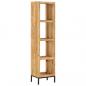 Preview: Bücherregal 40 x 30 x 175 cm Mango Massivholz