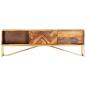 Preview: TV-Schrank 140 x 30 x 45 cm Massivholz 