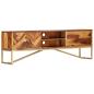 Preview: TV-Schrank 140 x 30 x 45 cm Massivholz 