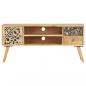 Preview: TV-Schrank 100 x 30 x 45 cm Massivholz Mango