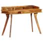 Preview: Schreibtisch 115 x 50 x 85 cm Massivholz 