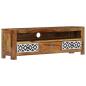Preview: TV-Schrank 120 x 30 x 40 cm Massivholz 