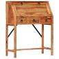 Preview: Schreibtisch 90×40×107 cm Massivholz Akazie