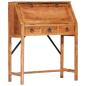 Preview: Schreibtisch 90×40×107 cm Massivholz Akazie