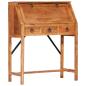 Preview: Schreibtisch 90×40×107 cm Massivholz Akazie