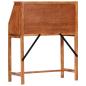 Preview: Schreibtisch 90×40×107 cm Massivholz Akazie