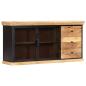Preview: Sideboard 150 x 40 x 75 cm Massivholz Mango 