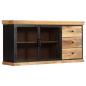 Preview: Sideboard 150 x 40 x 75 cm Massivholz Mango 