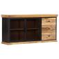 Preview: Sideboard 150 x 40 x 75 cm Massivholz Mango 