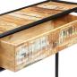 Preview: Konsolentisch 118x30x75 cm Altholz Massiv