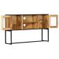Preview: TV-Schrank 120x30x75 cm Altholz Massiv