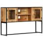 Preview: TV-Schrank 120x30x75 cm Altholz Massiv