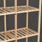 Preview: Kleiderschrank Grau 173 x 40 x 170 cm Stoff