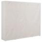 Preview: Kleiderschrank Weiß 200 x 40 x 170 cm Stoff