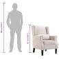 Preview: Sessel Beige Stoff