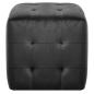 Preview: Nachttische 2 Stk. Schwarz 30x30x30 cm Samtstoff