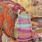 Preview: Pouf Patchwork Stoff