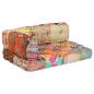 Preview: Pouf Patchwork Stoff