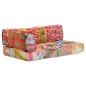 Preview: Pouf Patchwork Stoff