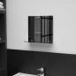 Preview: Wandspiegel mit Regal 30×30 cm Hartglas