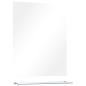 Preview: Wandspiegel mit Regal 50×60 cm Hartglas