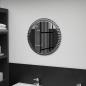 Preview: Wandspiegel 50 cm Hartglas