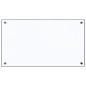 Preview: Küchenrückwand Transparent 70×40 cm Hartglas