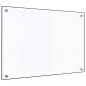 Preview: ARDEBO.de - Küchenrückwand Transparent 70x50 cm Hartglas