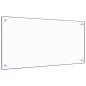 Preview: Küchenrückwand Transparent 80×40 cm Hartglas