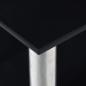 Preview: Küchenregal Schwarz 45×16×26 cm Hartglas