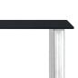 Preview: Küchenregal Schwarz 45×16×26 cm Hartglas
