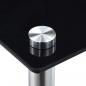 Preview: Satztische 3 Stk. Schwarz Hartglas   