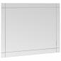 Preview: Wandspiegel 80x60 cm Glas