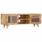 Preview: TV-Schrank 120x30x40 cm Massivholz Mango