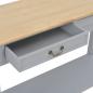 Preview: Konsolentisch Grau 110 x 35 x 80 cm Holz