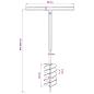 Preview: Erdbohrer mit Griff 150 mm Verlängerungsrohr 5 m