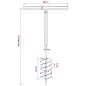 Preview: Erdbohrer mit Griff 150 mm Verlängerungsrohr 9 m