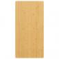 Preview: ARDEBO.de - Tischplatte 40x80x2,5 cm Bambus