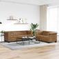 Preview: Chesterfield-Sofas 2-Sitzer und 3-Sitzer Braun