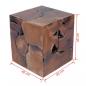 Preview: Hocker/Couchtisch Massivholz Teak 