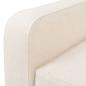 Preview: 2-tlg. Sofa-Set Stoff Cremeweiß