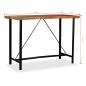 Preview: 7-tlg. Bar-Set Altholz Massiv, Echtleder und Canvas
