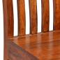 Preview: Esszimmerstühle 4 Stk. Massivholz mit Palisander-Finish