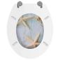 Preview: Toilettensitze mit Deckel 2 Stk. MDF Seesterne