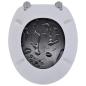 Preview: Toilettensitze mit Deckel 2 Stk. MDF Wasser