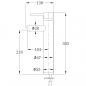 Preview: Bad-Wasserhahn Mischbatterie 2 Stk. Chrom