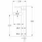 Preview: Bad-Wasserhahn Mischbatterie 2 Stk. Chrom